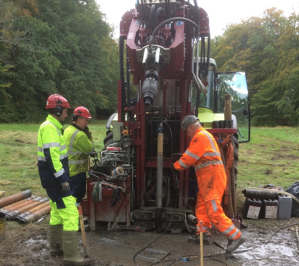 Self Boring Pressuremeter testing in Norway