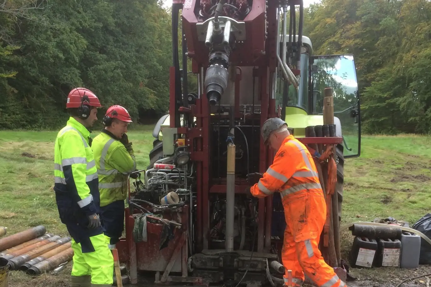 Self Boring Pressuremeter testing in Norway Self Boring Pressuremeter testing in Norway