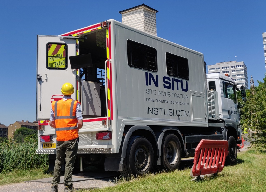 CPTs, Dissipations And Magnetometer Tests In Greater London