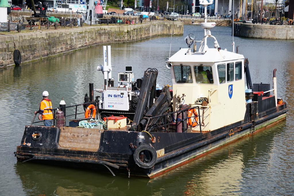 MOSTAPS, Shear Vanes And CPTs Carried Out In Albert Docks, Liverpool