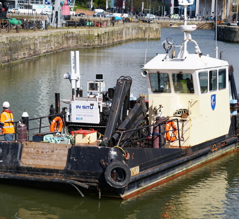 MOSTAPS, Shear Vanes And CPTs Carried Out In Albert Docks, Liverpool
