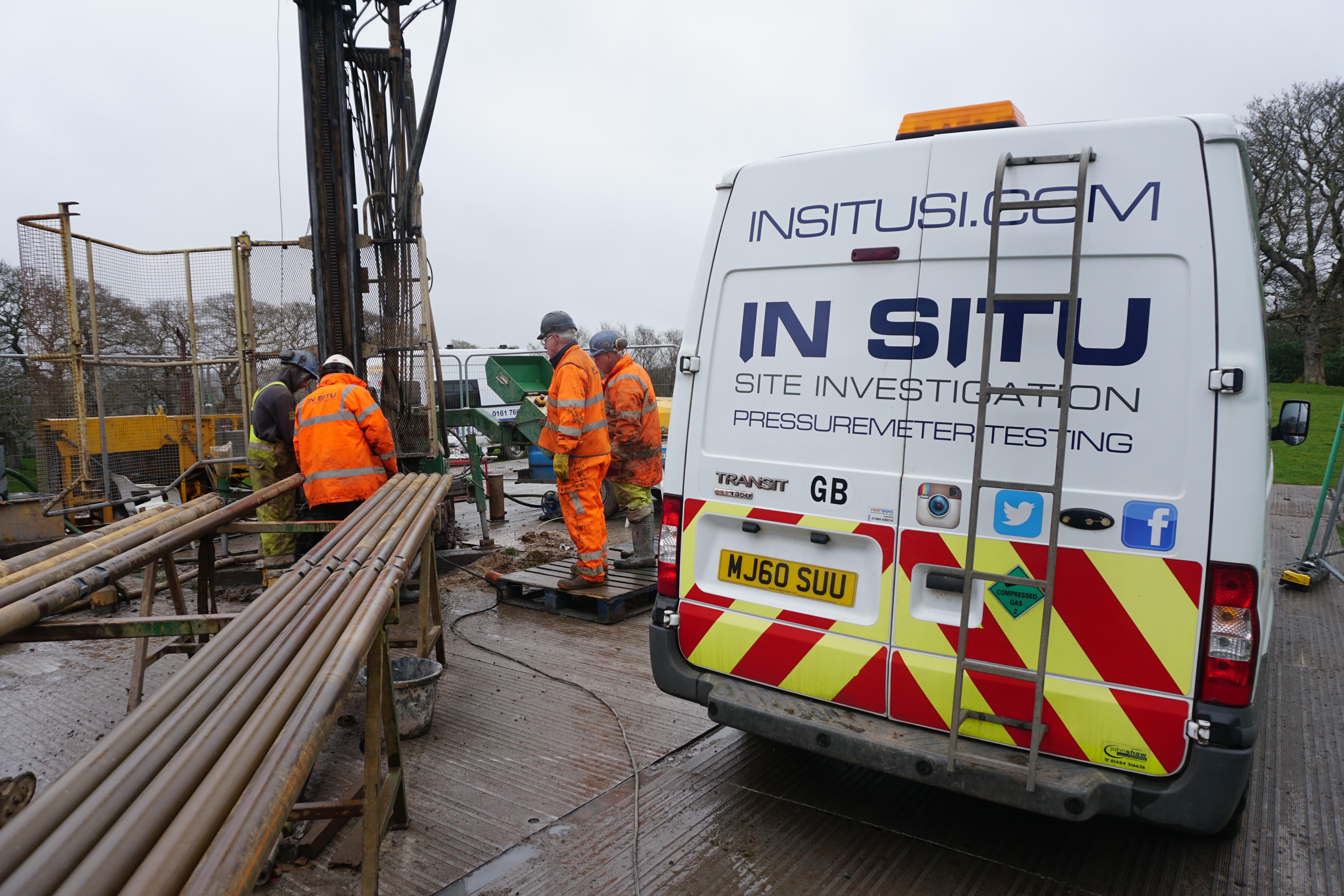 In Situ Pressuremeter equipment