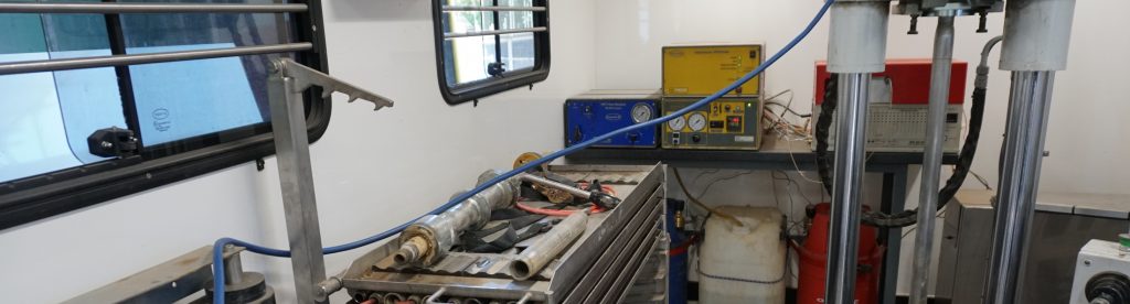 In Situ MIHPT equipment inside CPT rig Environmental Services