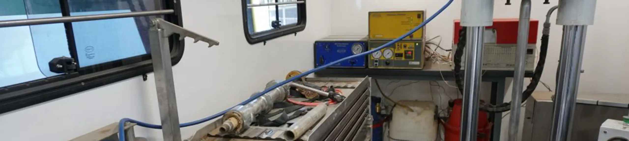 In Situ MIHPT equipment inside CPT rig Environmental Services In Situ MIHPT equipment inside CPT rig Environmental Services