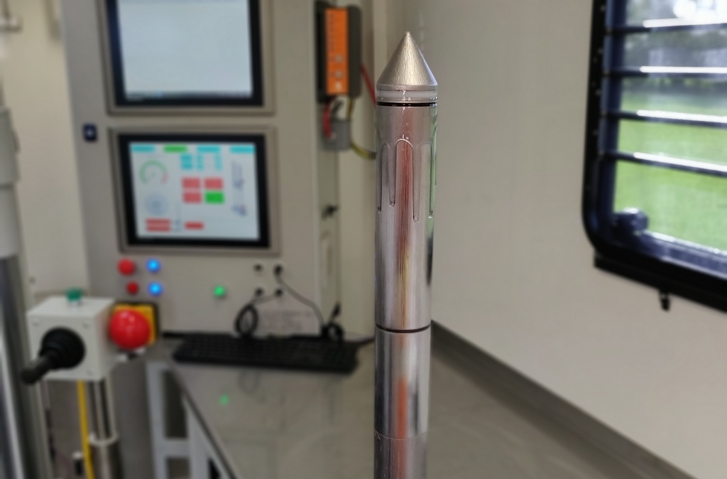 Gamma Cone inside CPT rig