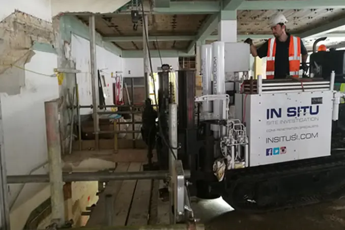 Restricted Access Sites | Limited Access CPT Rig | In Situ Site ...