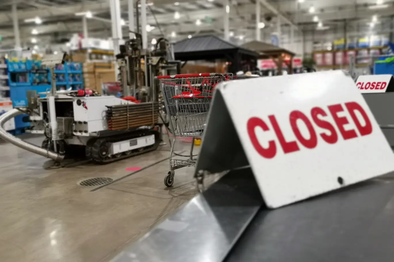 Cone Penetration Testing (CPTs) And Pressuremeter Tests Inside Costco Warehouse Cone Penetration Testing (CPTs) And Pressuremeter Tests Inside Costco Warehouse