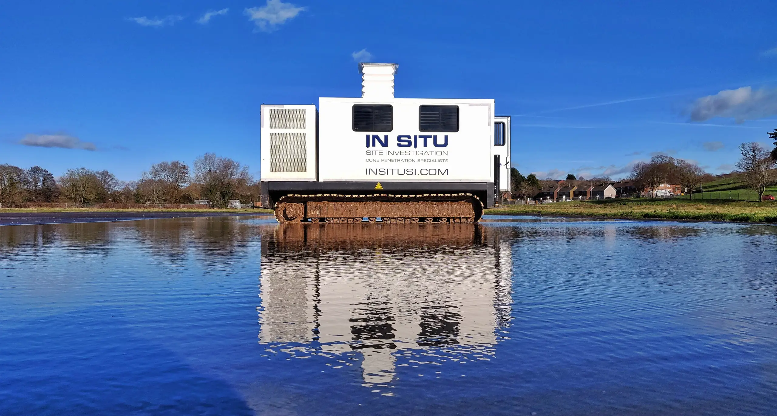 CPT Rig Bob CPT 012 on site in Wales CPT Rig Bob CPT 012 on site in Wales