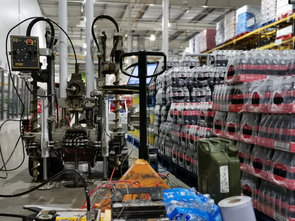 Cone Penetration Testing (CPTs) And Pressuremeter Tests Inside Costco Warehouse