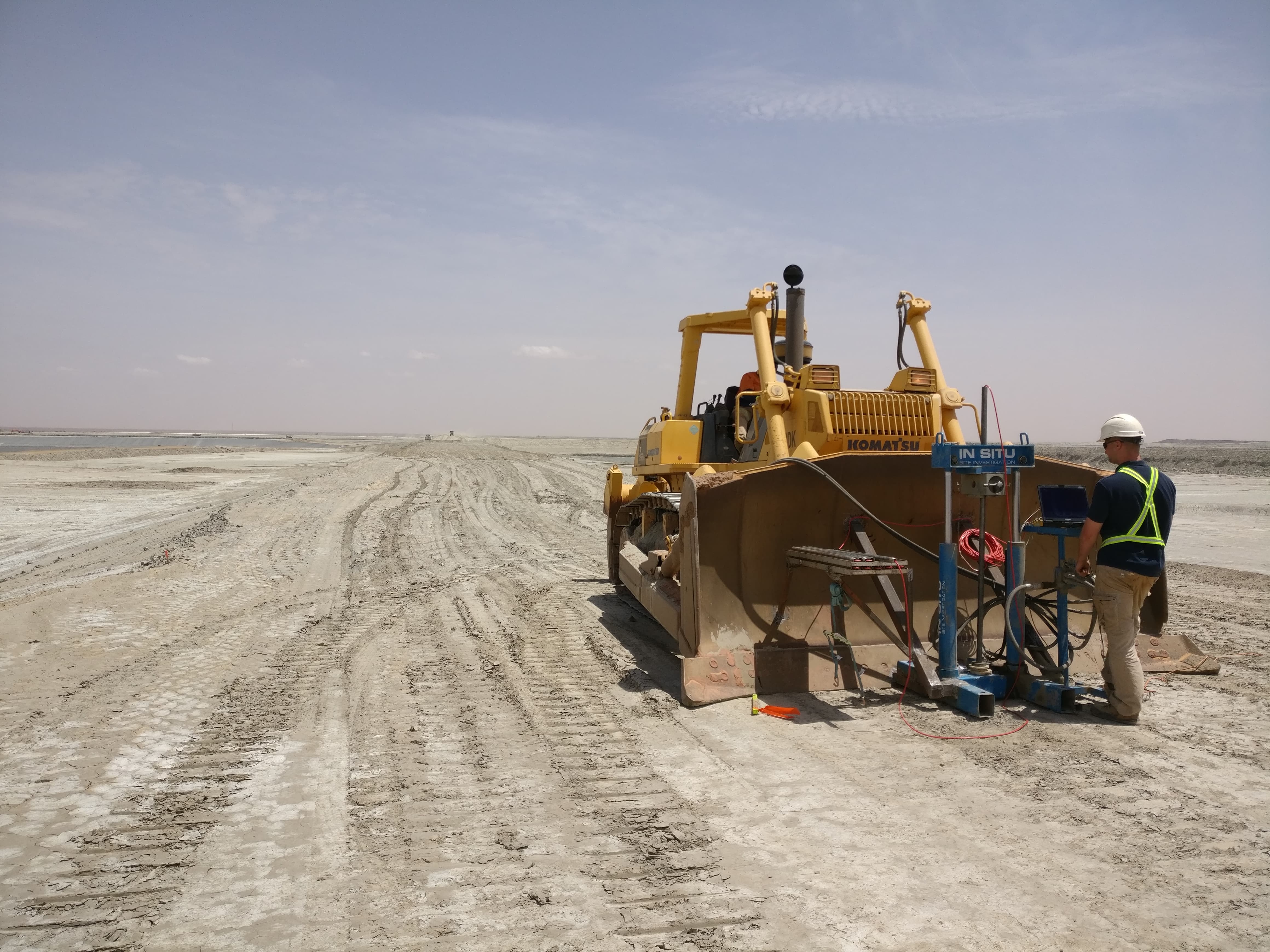 Our detachable CPT rams working in Africa