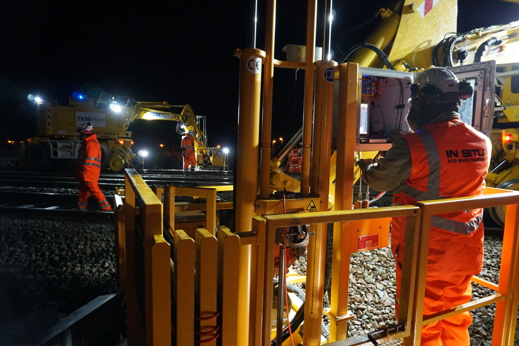 CPTs And UXO On The Railway In Bristol | In Situ Site Investigation
